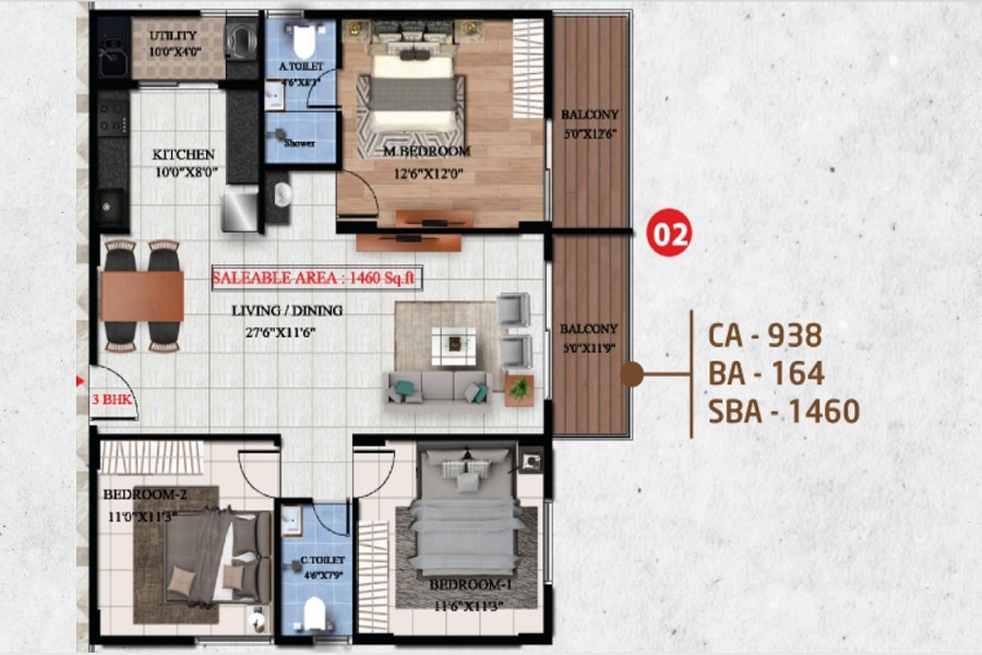 Typecal Floor Plan
